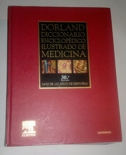 Libro Diccionario De Medicina Dorland 30 Edición