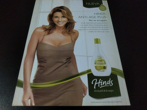 (pf426) Publicidad Hinds * Karina Mazzocco