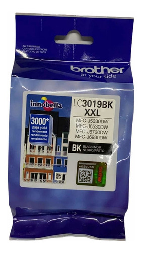 Cartucho Brother Lc-3019bk Xxl Negro Lc3019 Nuevo Facturado