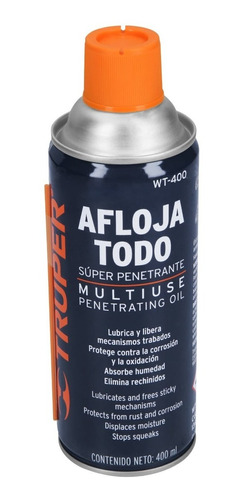 Lubricante/anticorrosivo/aflojatodo Truper Wt-400  400 Ml