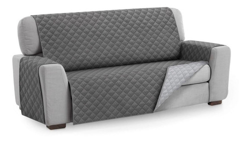 Funda Cubre Protectora Reversible Para Sofa 3 Cuerpos Clicsp