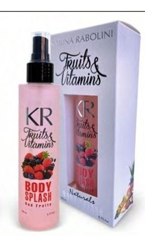 Karina Rabolini F&v Frutos Rojos Body Splash 200ml Volumen De La Unidad 200 Ml