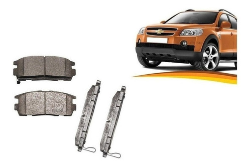 Pastillas Freno Chevrolet Captiva 2007 / 2011 Traseras