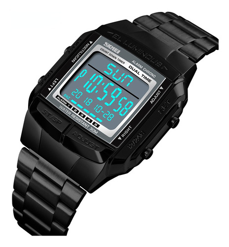 Reloj de pulsera Skmei Digital 1381, para hombre, color