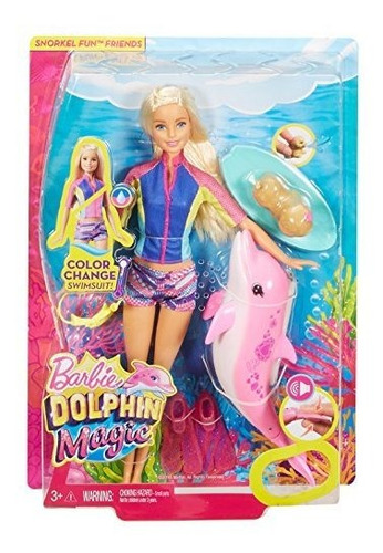 Barbie Delfín Magic Snorkel Fun Friends Playset