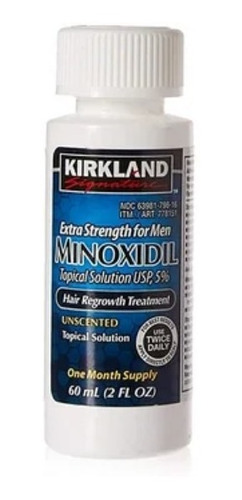 Minoxidil Kirkland 5% Solución Tópica 1 Mes De Tratamiento.