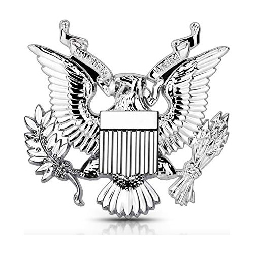 Estados Unidos Nos Metálica Ejército Emblema Del Coch...