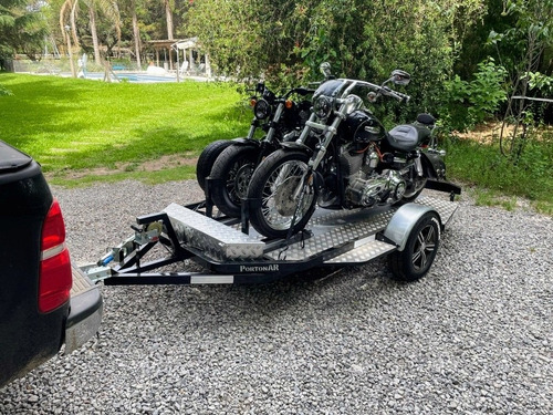 Imagen 2 de 17 de Trailer Para Motos , Cuatriciclos, Basculante Batea