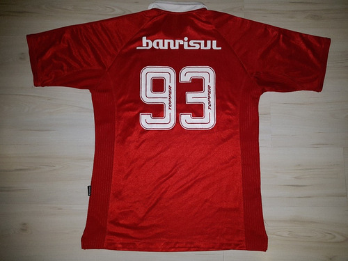 Camisa De Jogo Do Internacional 2002 Topper #93 Banrisul (Usado)