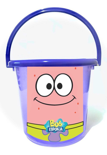 25 Cubeta Dulcero Bob Esponja Fiestas Infantiles  Bolo