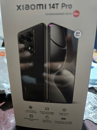 Xiaomi 14t Pro Titan Nuevo Caja Sellada Black 12gb Ram 512gb Tital Black (Usado)