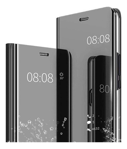 Funda Samsung Galaxy Mirror con soporte negro para Samsung S10lite