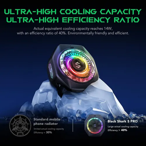 _ Ventilador Magnético Para Telefone Black Shark 5 Pro