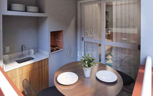 Imagem 17 de 20 de Excelente Apartamento Vila Tibiriça Com 53m² - Terraço Gourmet Com Churrasqueira - Lazer - Ap10610