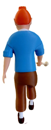Tintin+milu 3d Multicolor.alto 26cm. Las Aventuras De Tintin
