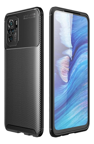 Funda Rugged Carbon Flexible Para Xiaomi Note 10s / 10 4g 