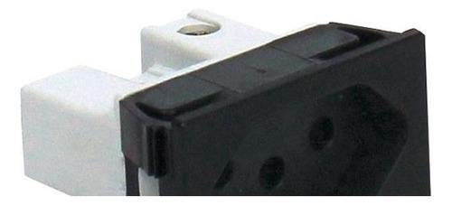 Tomada Painel Steck Com Borne 20a 250v Preta S8621