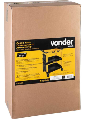 Carro Para Detalhamento Automotivo Cav 100 Vonder Plus