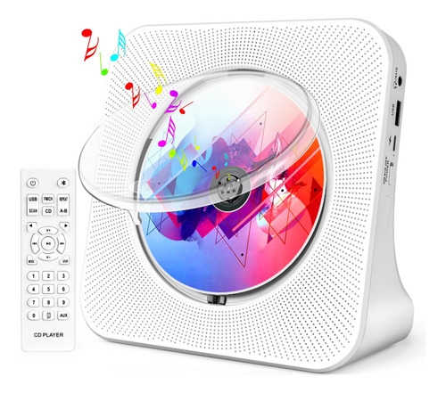 Pack De Reproductor Cd Bluetooth Hi-fi Con Altavoces