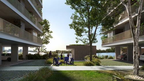 Apartamento 2 Dormitorios Con Vista Al Lago. Nuevo Proyecto.