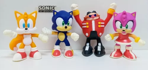 Boneco Sonic The Hedgehog 10cm Coleção Habibs