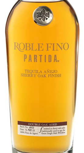 Pack De 4 Tequila Partida Roble Fino Añejo 750 Ml