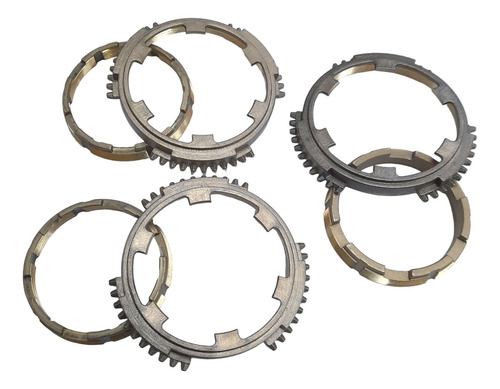 Kitx5 Anillos Sincronizado Fiat Ducato Mlgu 1a 2a 3a 4a 5a
