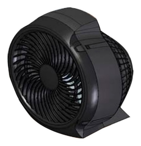 Imagen 4 de 4 de Caloventor eléctrico Liliana Blacksun CFH450 negro 220V-240V