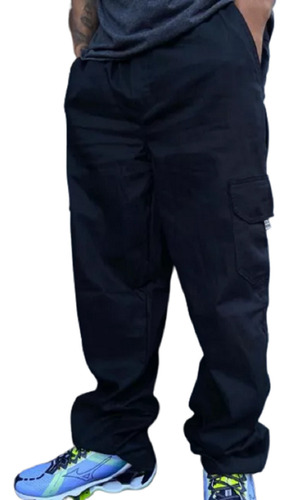 Calça Jeans Cos Elastico Masculina Plus Size Cargo Grande Ótimo Acabamento Perfeita Pronta Entrega Promoção