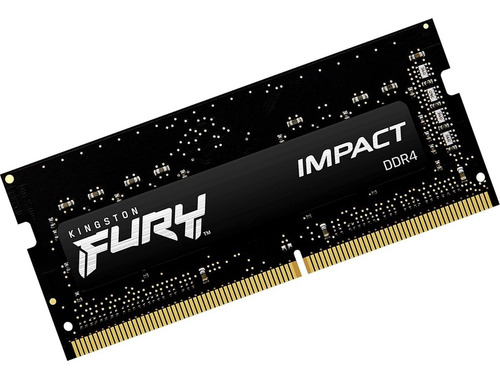 Imagen 4 de 6 de Memoria RAM Fury Impact DDR4 gamer color negro 8GB 1 Kingston KF426S15IB/8