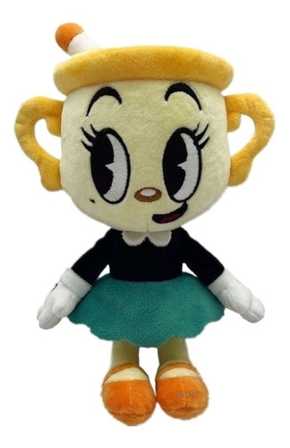 Cuphead Ms. Chalice Peluche Muñeca Juguete Cumpleaño Regalo
