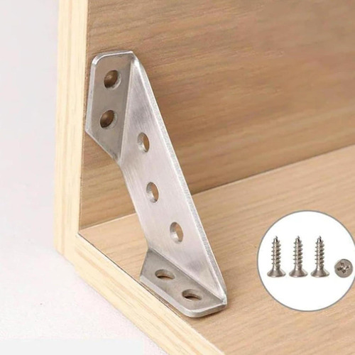 - Soporte Triangular For Muebles, Conector De 10 Esquinas