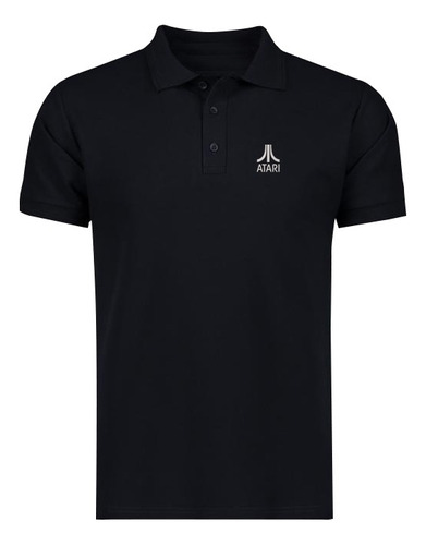 Playera Cuello Polo Atari