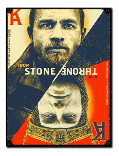 #180 - Cuadro Vintage 30 X 40 - King Arthur Poster Afiche