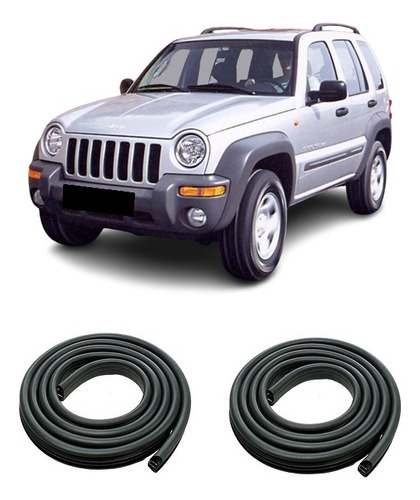 Jeep Liberty Kj Burletes Puertas Delanteras De Carroceria X2
