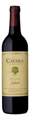Vino Caymus Napa Valley Zinfandel Tinto 750 Ml