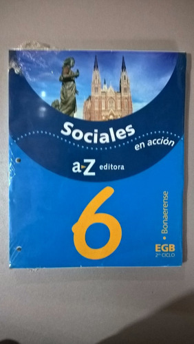 Sociales En Acción 6 Egb Bonaerense - Az