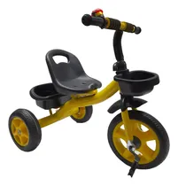 Comprar Triciclo Infantil Reforzado Con Canasto Frontal Y Trasero
