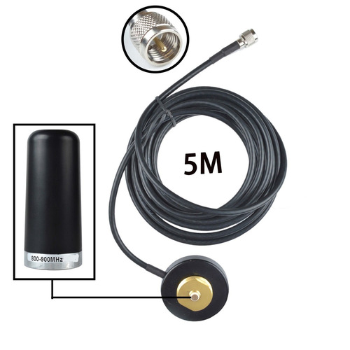 800-900mhz Antena + 2,2  Montaje Magnético Para Motorola Cm2