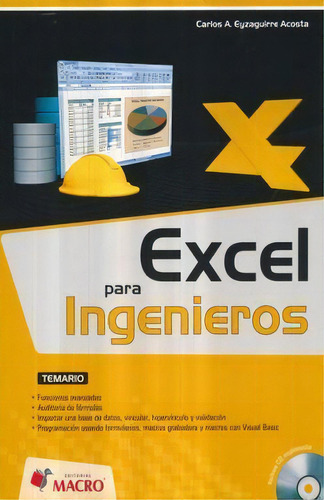 Excel Para Ingenieros, De Eyzaguirre Acosta, Carlos A.. Editorial Empresa Editora Macro En Español