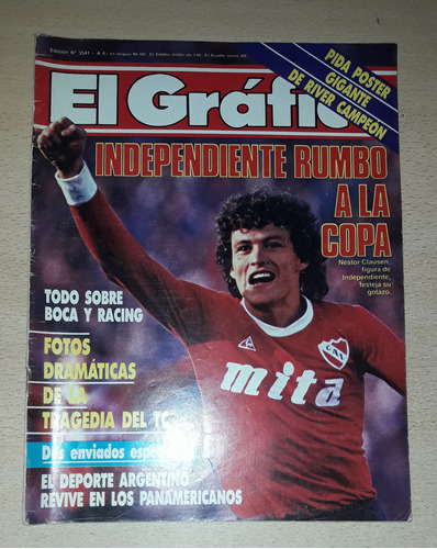 Revista El Gráfico N°3541 Agosto De 1987 Independiente