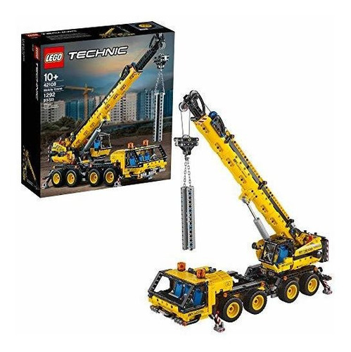 Kit De Construccion De La Grua Movil Lego Technic, Una