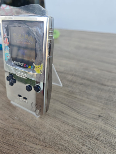 Gameboy Color - Ips V2 Prata Cinza (Usado)