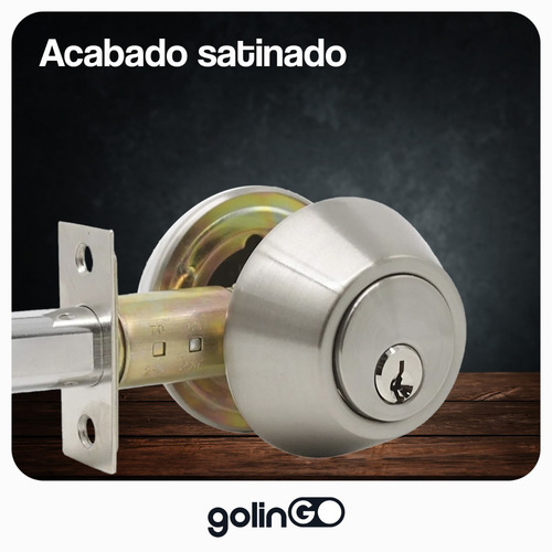 Cerrojo Llave Doble Abierto Puerta Habitacion Cerradura
