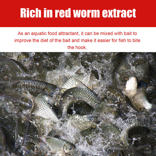 Cebo Líquido Red Worm, Señuelos Atrayentes Para Pesca