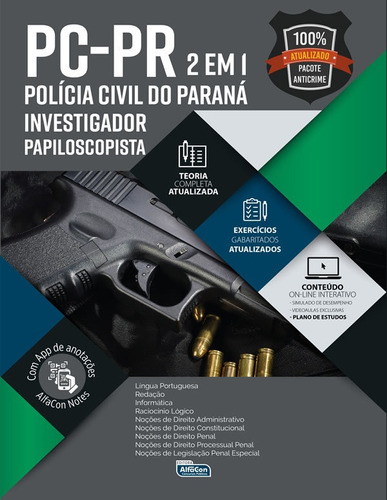 Investigador De Polícia E Papiloscopista Da Polícia Civil 