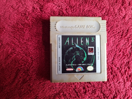 Alien 3 Game Boy Cartucho Original Nintendo 