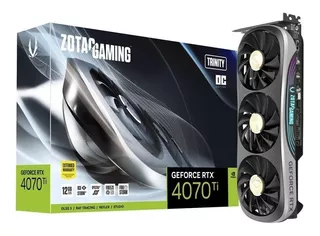 Tarjeta De Video Zotac Trinity Geforce Rtx 4070 Ti 12gb Oc