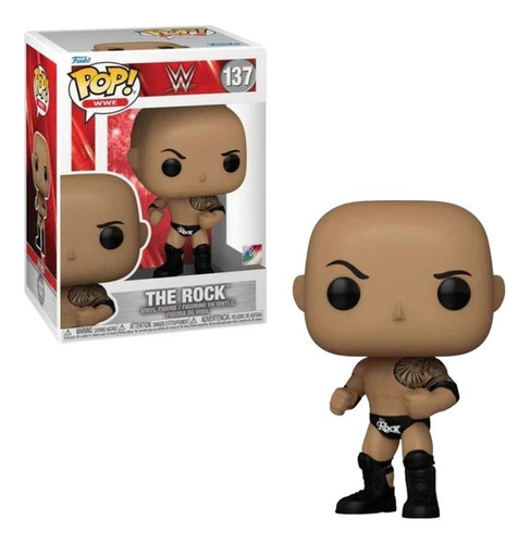 Funko Pop! Wwe The Rock 137 (la Roca)