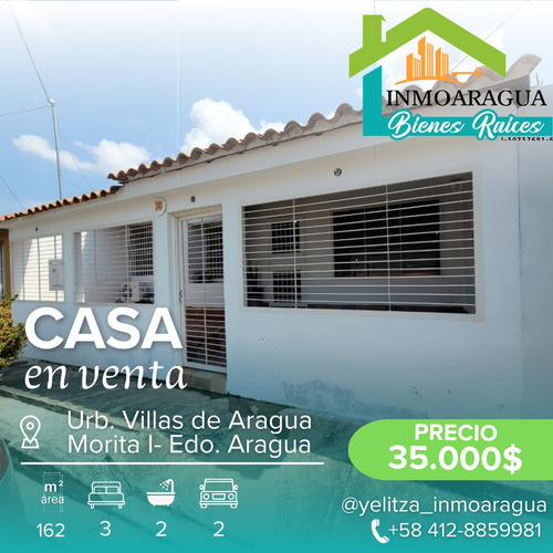Casa En Venta/ Villas De Aragua, La Morita I/ Yp1390